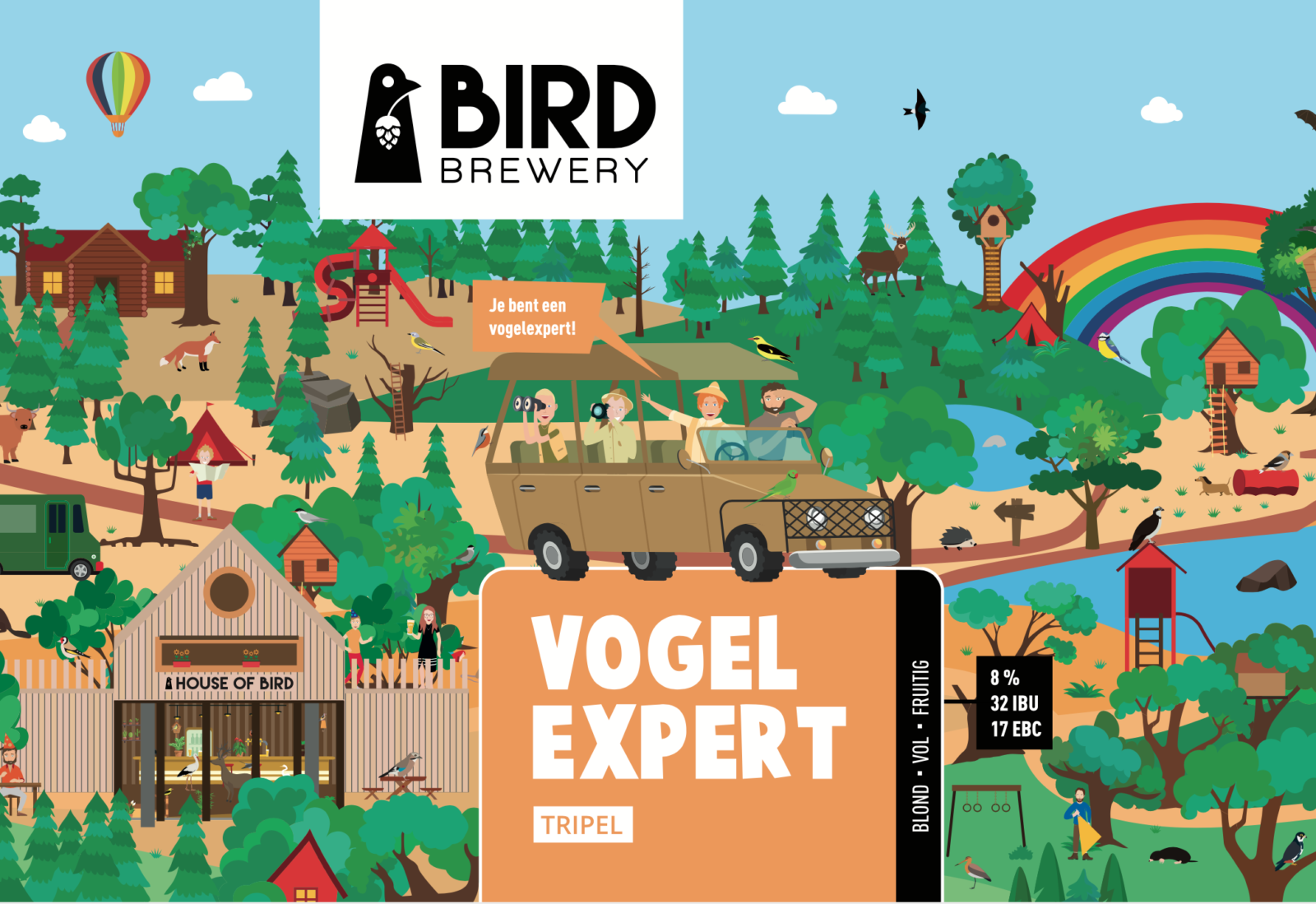 Vogelsafari Op ontdekkingstocht bij House of Bird in het Diemerbos